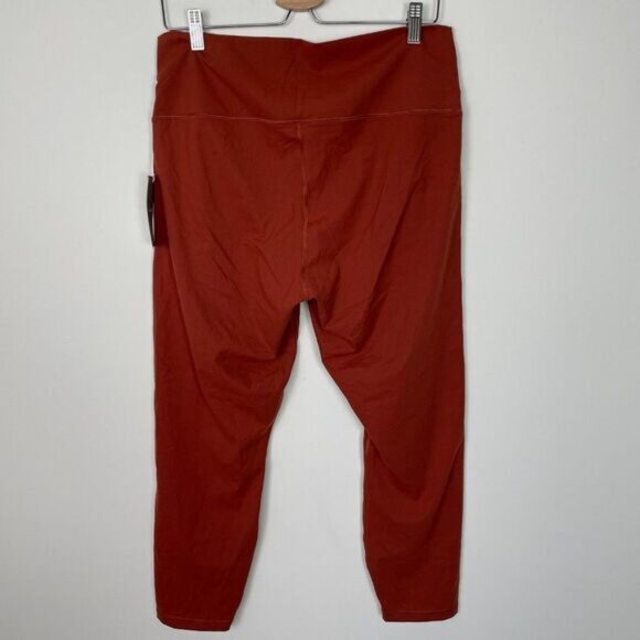 Everlane The Perform High Rise Legging ReNew Ankle Brandy Rose Plus Size XXL - Picture 3 of 9